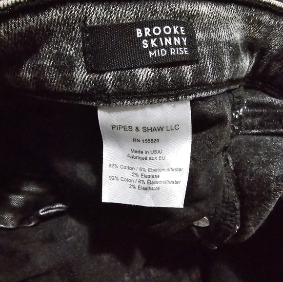 EUC Veronica Beard Brooke Acid Wash Skinny Jeans size 27 - Picture 9 of 9